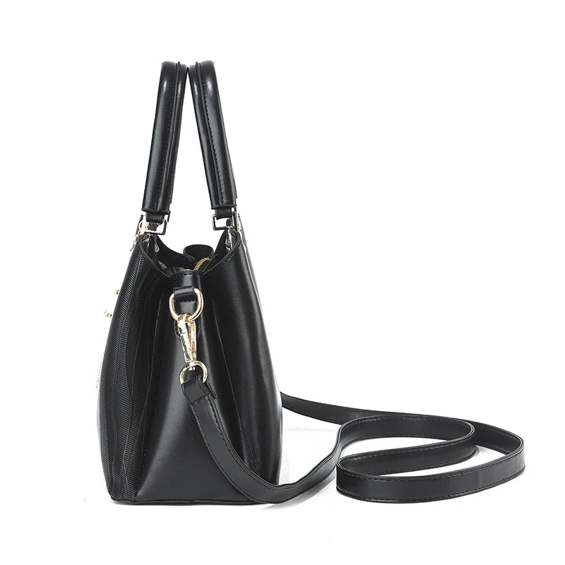 Bolsa Feminina Crossbody de Couro