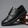 Sapato de Couro Brogue