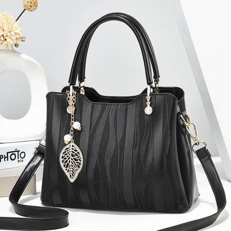 Bolsa Feminina Crossbody de Couro