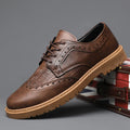 Sapato de Couro Brogue